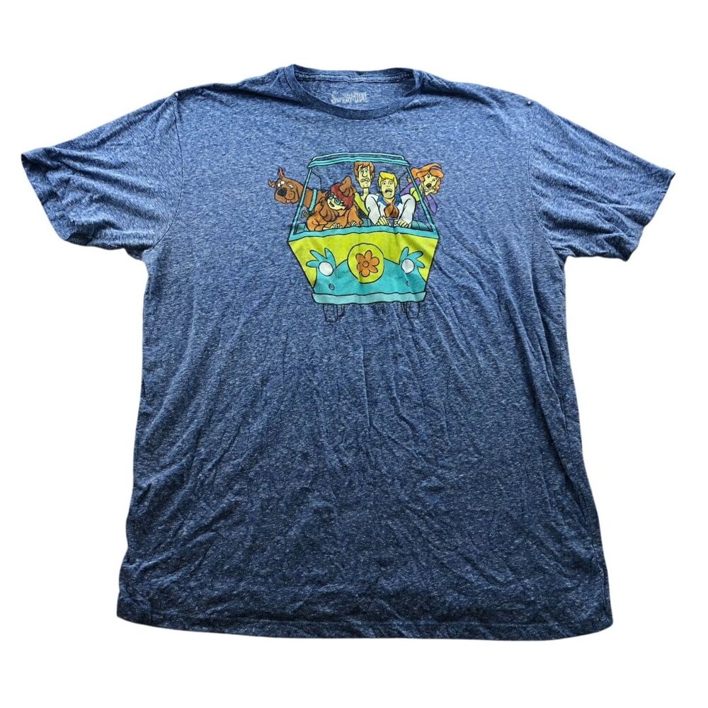 Scooby-Doo Mens T-Shirt Size 3XL Short Sleeve Y2K Graphic Tee Classic Casual